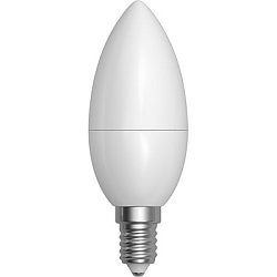 Obrázek pro produkt Žárovka LED Olive Smooth E14 230V 5W 4200K Ø 35mm v.100 mm 480lm 240° - SKYLIGHTING
