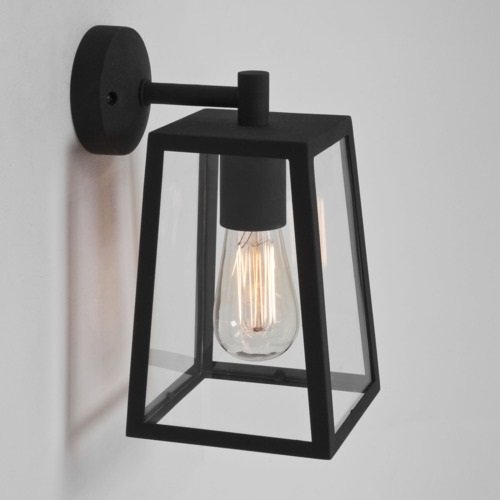 Levně AST 1306001 Nástěnné svítidlo CALVI E27 60W IP23 230V černé (starý kód: AST 7105) - ASTRO Lighting