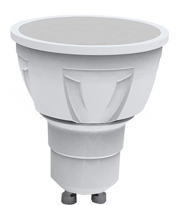 SL GU10-105100F Žárovka LED Spot MR16 GU10 230V 5W 6400K Ø 50mm v. 55mm 470lm 100° - SKYLIGHTING