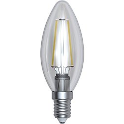 Obrázek pro produkt Žárovka LED Olive E14 230V 4W 3000K Ø 35mm v.100mm 420lm 320° - SKYLIGHTING
