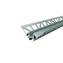 Obrázek pro produkt Profil EV-01-08 mezi dlaždice vnitřní roh pro 8-9,3mm LED pásek elox.hliník 2,5m - DEKOLIGHT