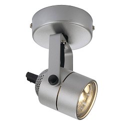 Obrázek pro produkt Bodové svítidlo spot 79 stříbrnošedá se základnou 230V GU10 50W - BIG WHITE (SLV)