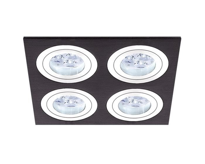 BPM 3015 Vestavné svítidlo Aluminio Plata, kartáčovaný hliník 4x50W, 12V - BPM (obrázek 3)