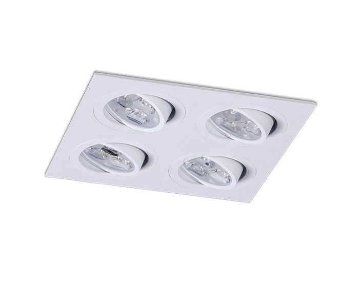 BPM 3015 Vestavné svítidlo Aluminio Plata, kartáčovaný hliník 4x50W, 12V - BPM (obrázek 5)