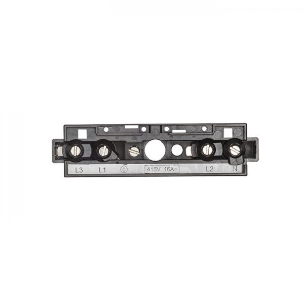 RED R11347 EUTRAC průběžné napájení pro tříokr. lištu černá 230V - RED - DESIGN RENDL (obrázek 4)