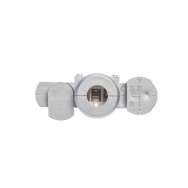RED R11362 EUTRAC adaptér pro tříokr. lištu stříbrnošedá 230V - RED - DESIGN RENDL (obrázek 5)