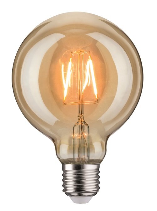 P 28399 1879 LED žárovka Vintage Globe 95 2,5W E27 230V 1700K 170lm zlatá - PAULMANN