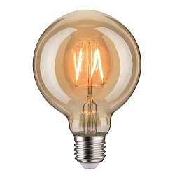 Obrázek pro produkt 1879 LED žárovka Vintage Globe 95 2,5W E27 230V 1700K 170lm zlatá - PAULMANN