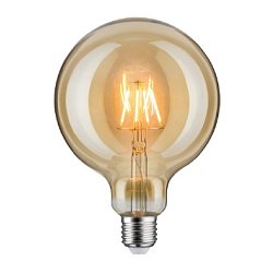 Obrázek pro produkt 1879 LED žárovka Vintage Globe 125 4W E27 230V 1700K 250lm zlatá - PAULMANN