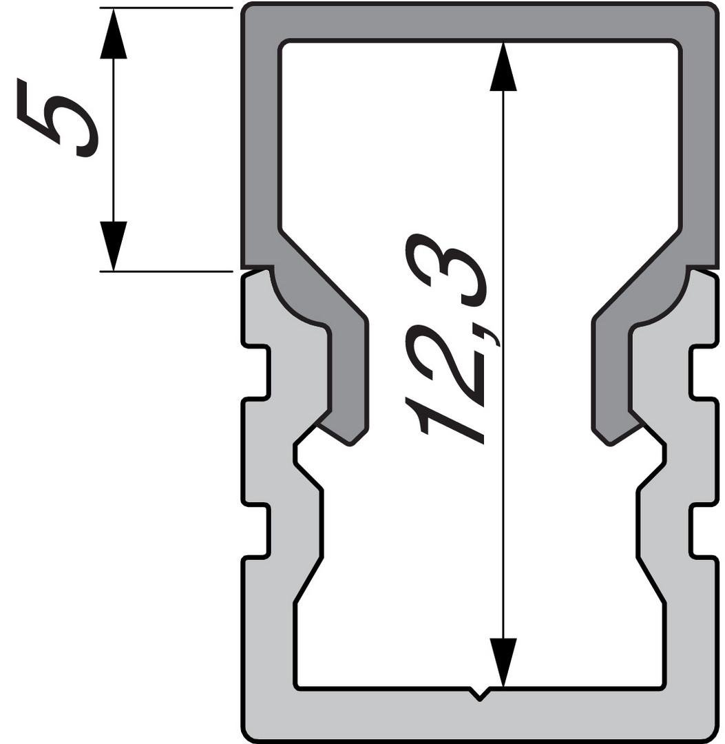 IMPR 979172 Koncovka H-AU-02-05 sada - 2ks černá - DEKOLIGHT (obrázek 2)
