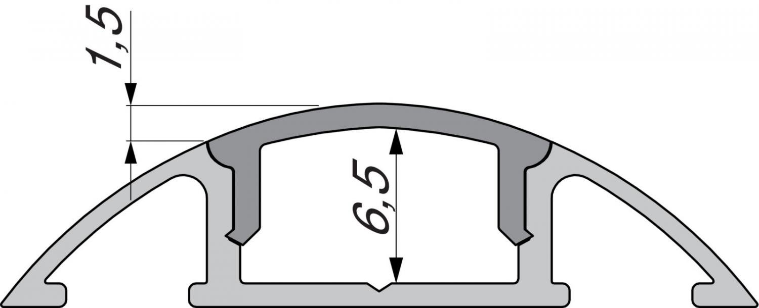 IMPR 978702 Koncovka F-AM-01-10 sada - 2ks černá - DEKOLIGHT (obrázek 3)