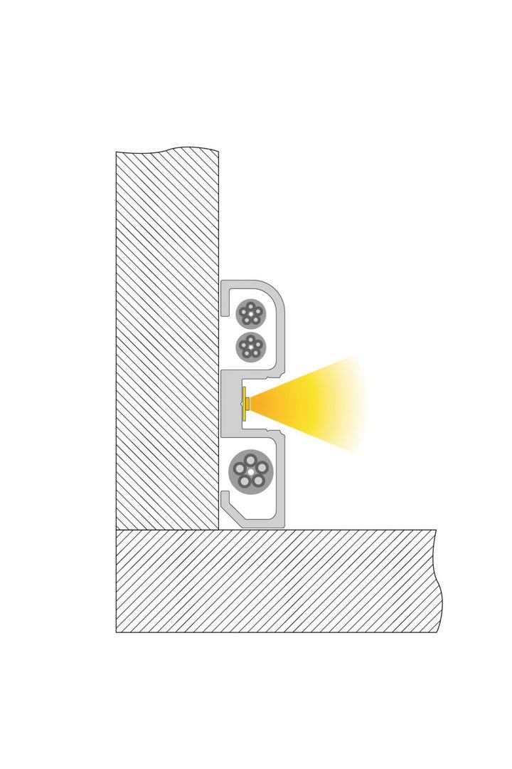 IMPR 970601 Profil - lišta AM-02-10 kartáčovaná matná černá délka 3m - DEKOLIGHT (obrázek 5)