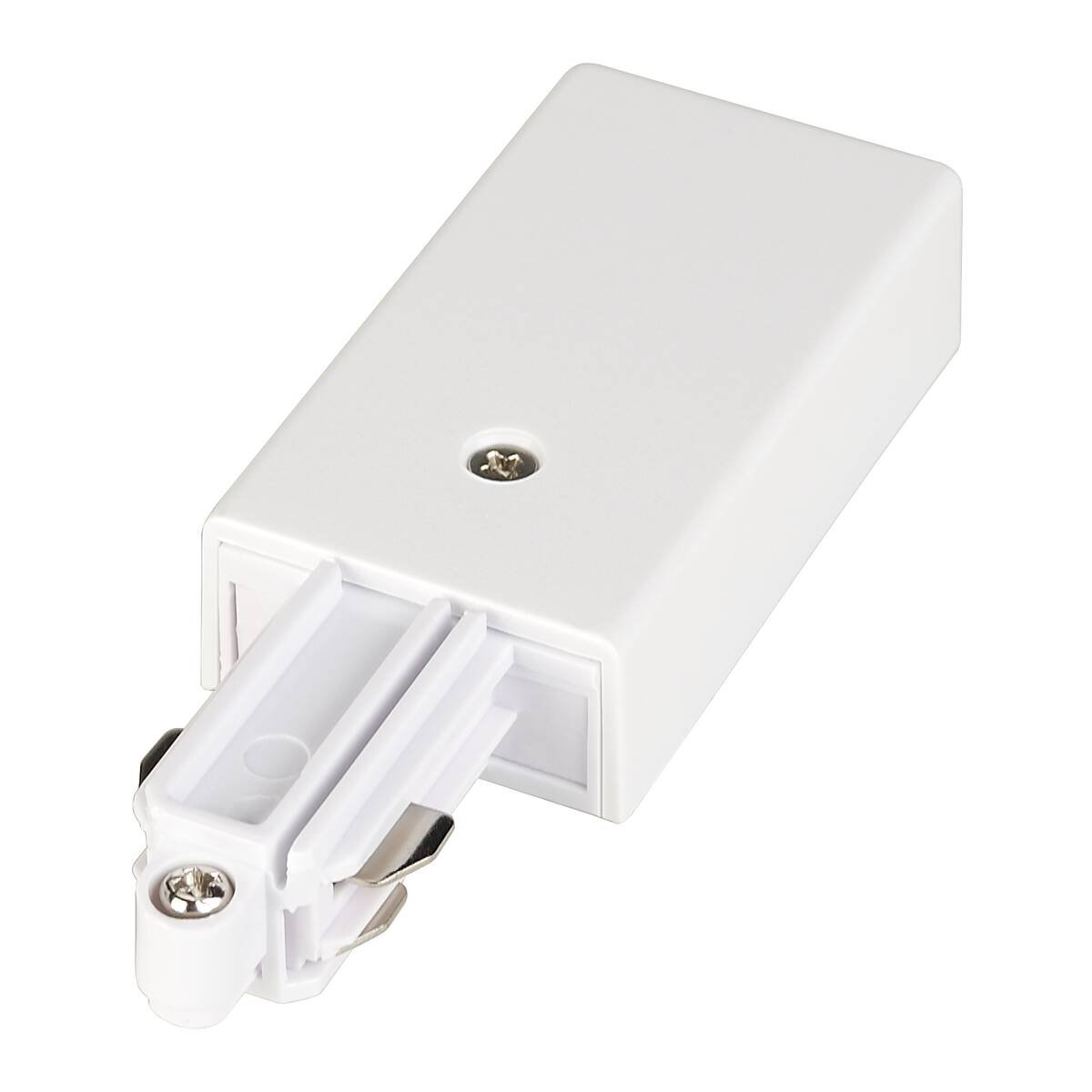 LA 143041 Systémové svítidlo napájení pro jednookr. lištu pravá bílá 230V - BIG WHITE (SLV)