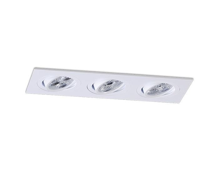 BPM 3056GU Vestavné svítidlo Aluminio Negro, černá, 3x50W, 230V - BPM (obrázek 4)