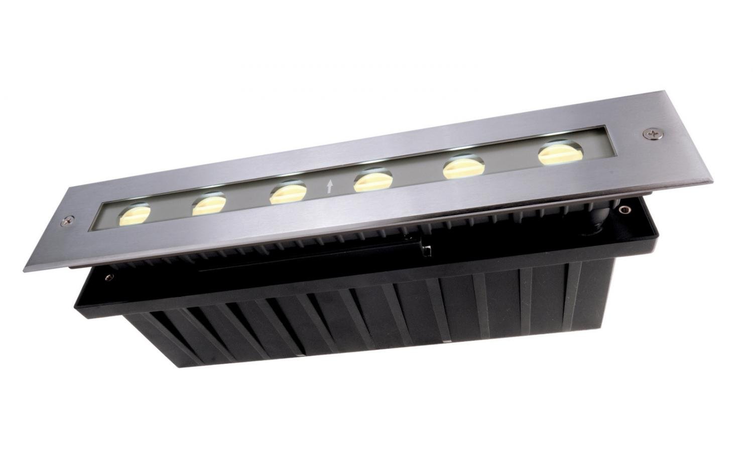 Zemní zápustné svítidlo Line II nerezová ocel 10W LED 570lm 3000K pojezdové - LIGHT IMPRESSIONS Obrázek produktu Zemní zápustné svítidlo Line II nerezová ocel 10W LED 570lm 3000K pojezdové - LIGHT IMPRESSIONS