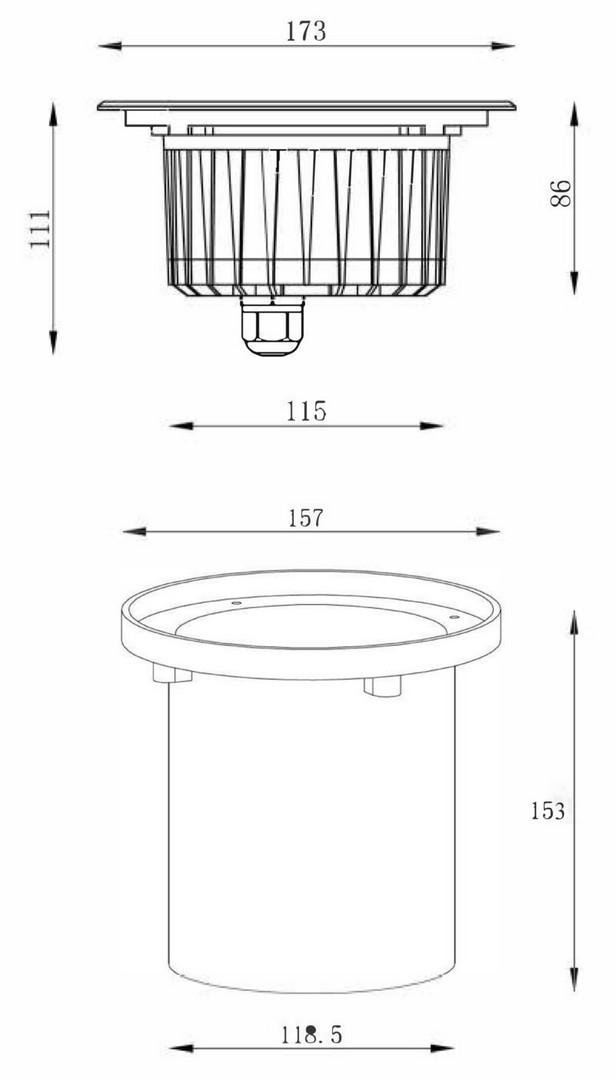 Obrázek produktu Zemní zápustné svítidlo HP IV WW 10W LED 709lm 3000K pojezdové - LIGHT IMPRESSIONS 5 Obrázek produktu Zemní zápustné svítidlo HP IV WW 10W LED 709lm 3000K pojezdové - LIGHT IMPRESSIONS 5