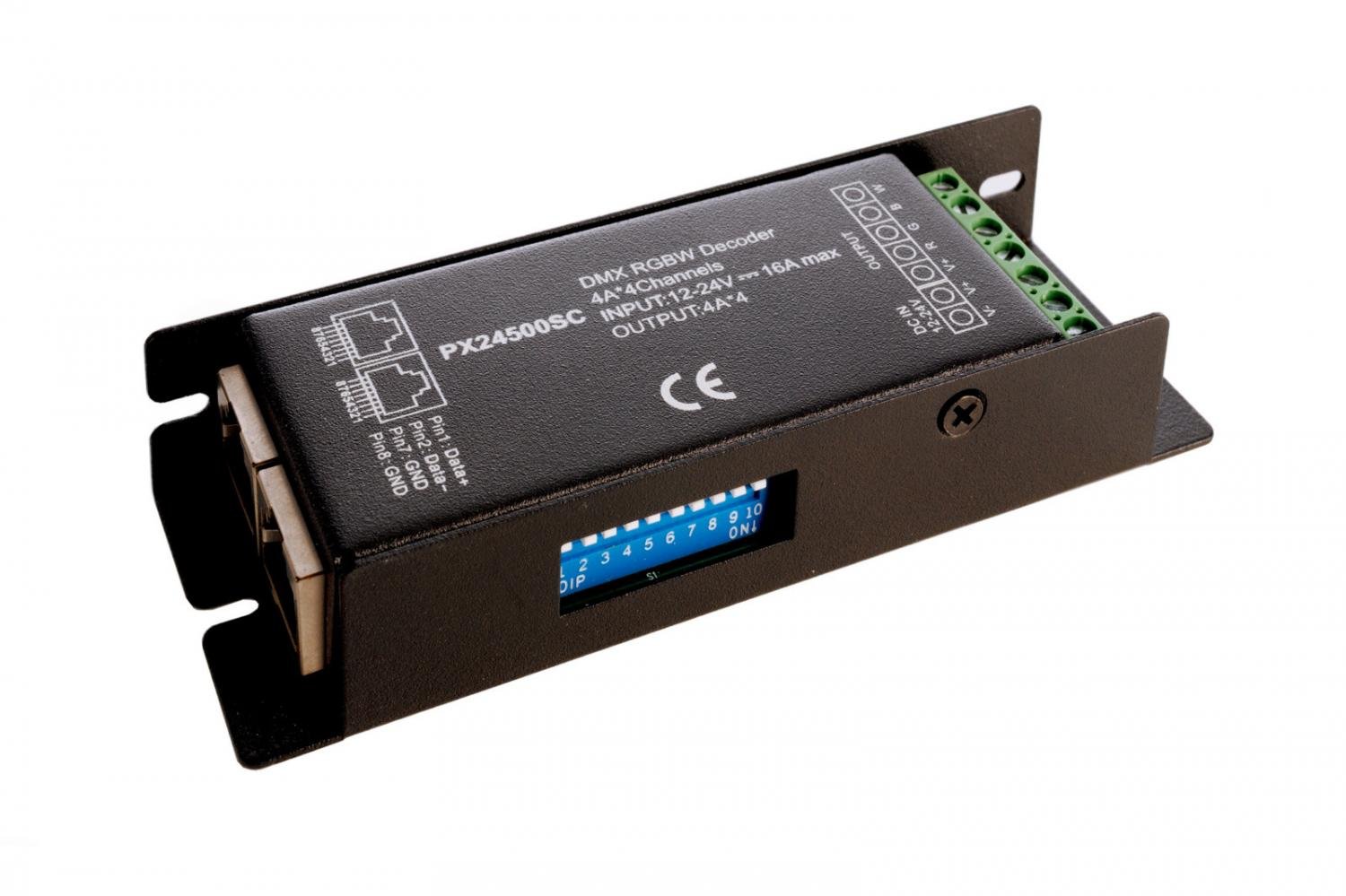 IMPR 843273 Kontroler stmívače R-DMX 3+1 12/24V - LIGHT IMPRESSIONS