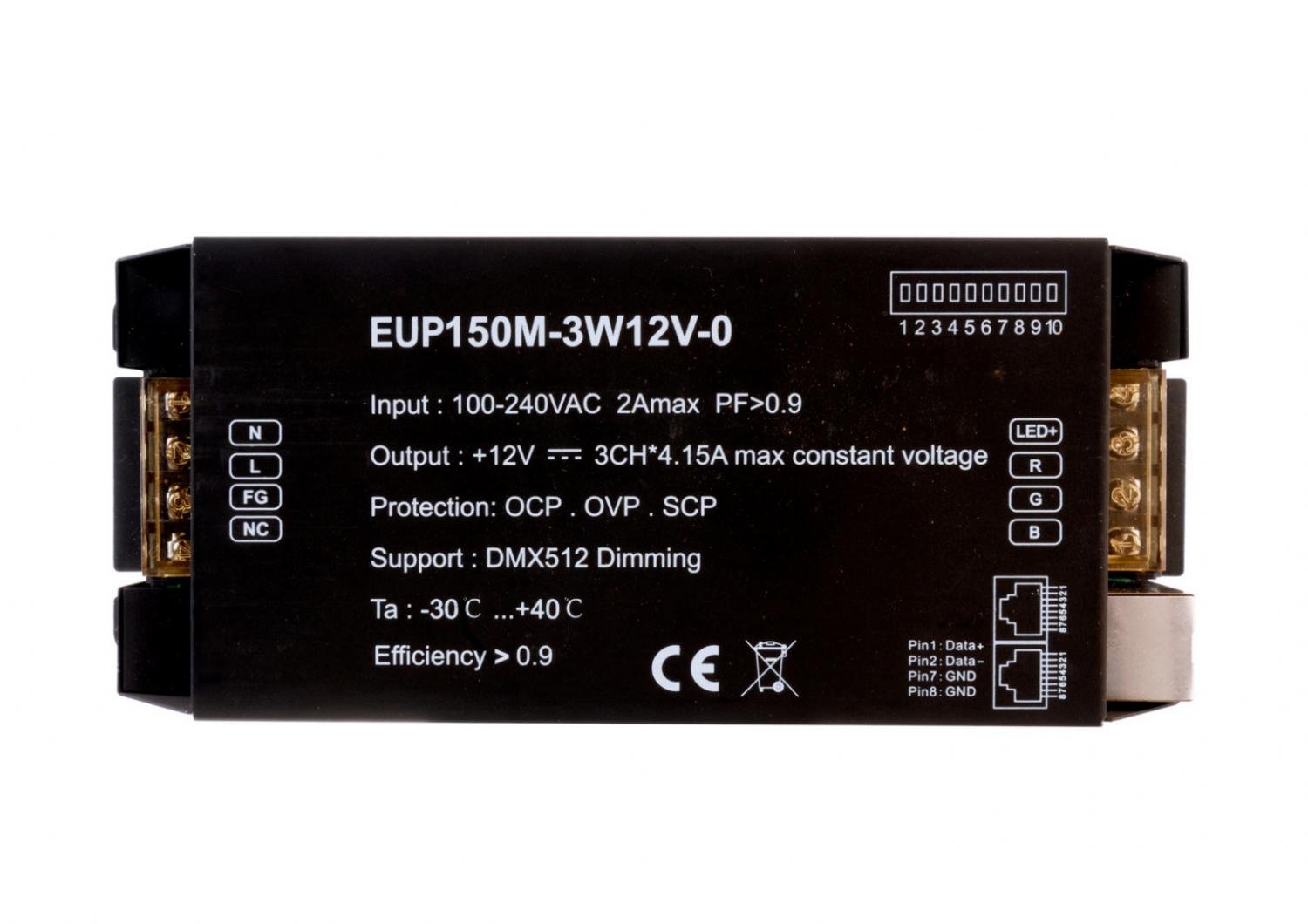 IMPR 843274 Napaječ HV DMX 12V max.135W - DEKOLIGHT (obrázek 3)
