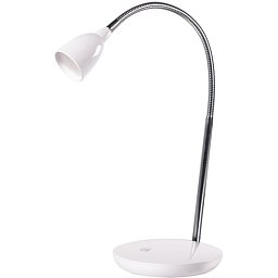 Obrázek pro produkt LED stolní lampička 2,5W 3000K bílá, podstavec - SOLIGHT