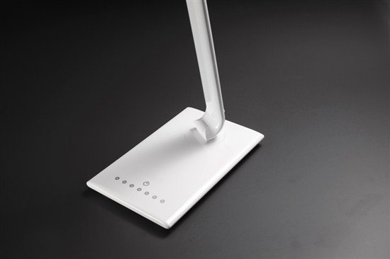 SOL WO37-W LED stolní lampička stmívatelná 9W volba teploty světla, USB, bílý lesk - SOLIGHT (obrázek 4)