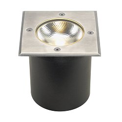 Obrázek pro produkt ROCCI LED čtvercová  česaná ocel  LED 6W 120° IP67 3000K - BIG WHITE (SLV)