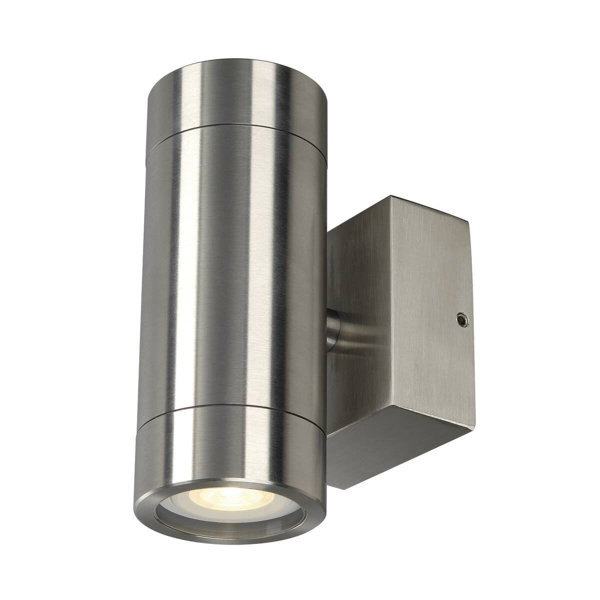 LA 233302 ASTINA GU10 dvousměrná česaná ocel 230V GU10 2x35W IP44 - BIG WHITE (SLV)