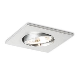 Obrázek pro produkt TECA čtvercová náklopná stříbrnošedá 230V/320mA LED 3W 3000K - RED - DESIGN RENDL