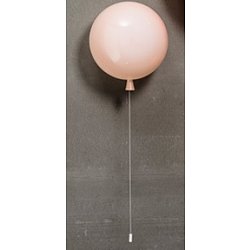 Obrázek pro produkt Nástěnné svítidlo Memory světle růžová matná, průměr 300 mm, E27 15W - BROKIS C