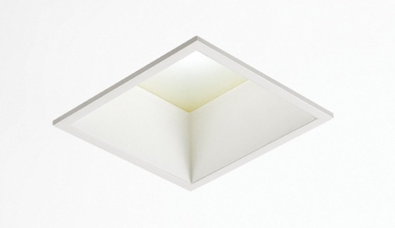 BPM 20120.01.RF.WH-WH.OP.ST.9.30 Zápustné svítidlo ALDAIA LED 9W 3000K 855lm bílé - BPM (starý kód: 20120.W.3K)