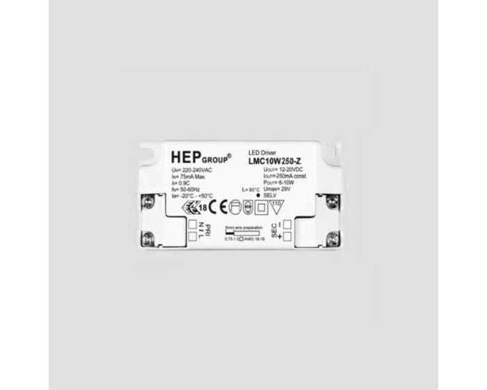 Levně AST 6008021 LED napaječ 10W 250mA AC 100 - 240V nestmívatelný (starý kód: AST 1874) - ASTRO Lighting