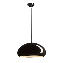 Obrázek pro produkt ROZE 40 závěsná lesklá černá/bílá  230V E27 42W - RED - DESIGN RENDL
