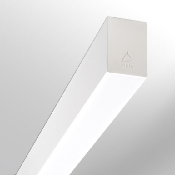 Levně BPM 10160.SR.W.OP Svítidlo přisazené ALBA 43x1000mm bílé (bez výzbroje, pouze profil) - BPM