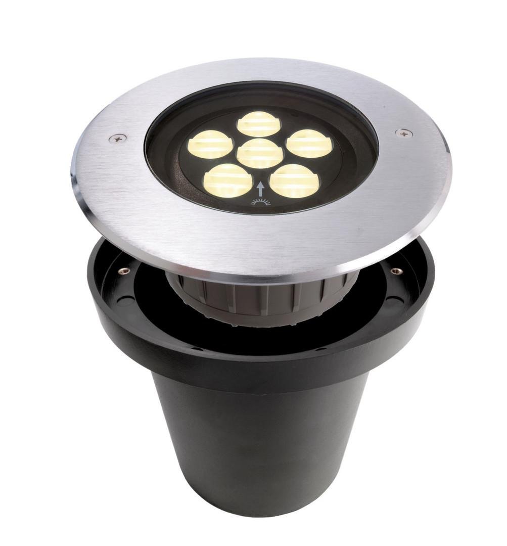 LED Zápustné zemní svítidlo 12W asymetrické 3000K 461lm IP67 pojezdové - LIGHT IMPRESSIONS Obrázek produktu LED Zápustné zemní svítidlo 12W asymetrické 3000K 461lm IP67 pojezdové - LIGHT IMPRESSIONS