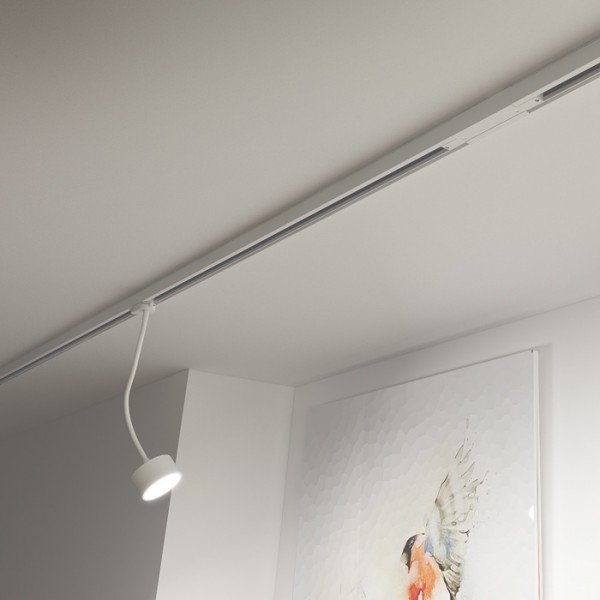RED R11768 PIXIE na husím krku pro tříokr. lištu bílá 230V GX53 LED 7W - RED - DESIGN RENDL (obrázek 4)