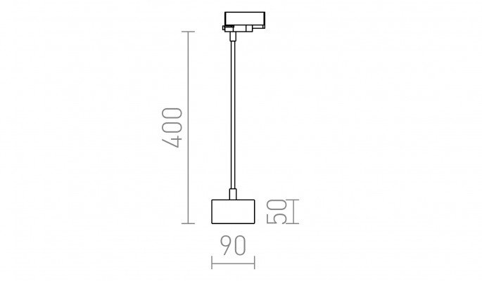 RED R11768 PIXIE na husím krku pro tříokr. lištu bílá 230V GX53 LED 7W - RED - DESIGN RENDL (obrázek 6)