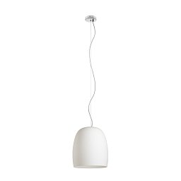 Obrázek pro produkt COROA 28 závěsná opálové sklo/chrom 230V E27 53W - RED - DESIGN RENDL