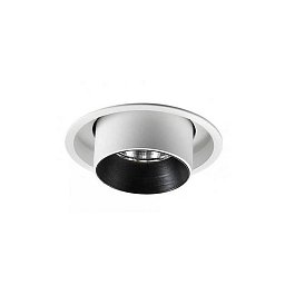 Obrázek pro produkt Zápustné svítidlo MARTORELL LED 9,3W 3000K 992lm bílá / černá opál - BPM (starý kód: 20115.W-BK.D38.OP)
