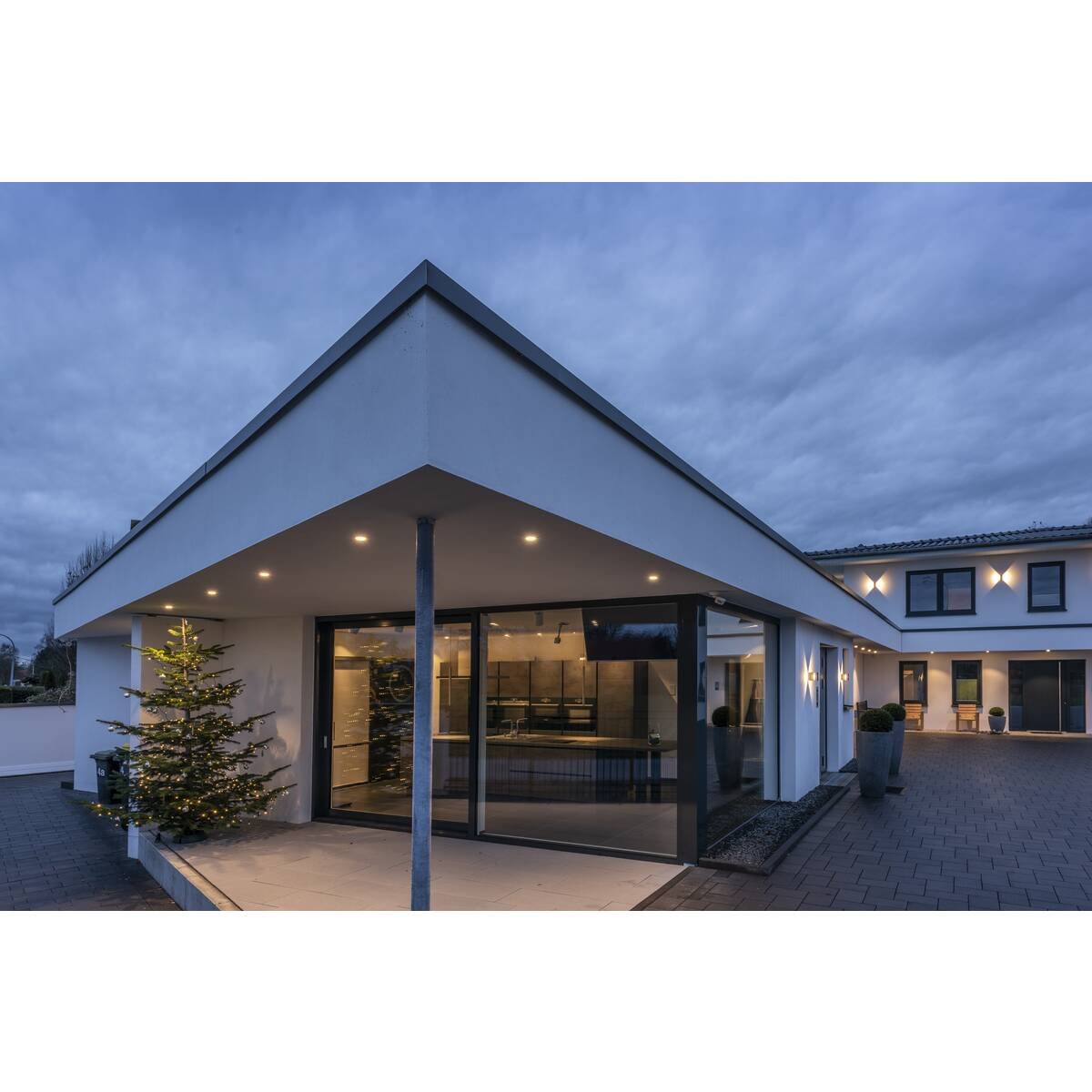 LA 114421 PATTA-I zápustná matná bílá kruhová230V/500mA LED 9W 38° IP65 3000K - BIG WHITE (SLV) (obrázek 4)