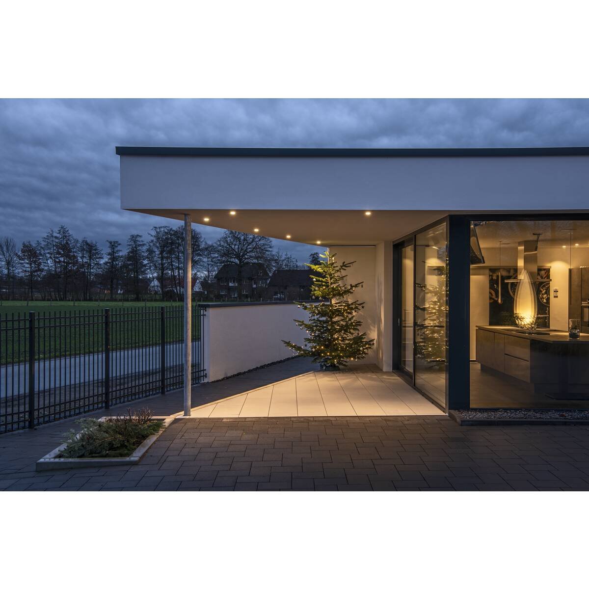LA 114421 PATTA-I zápustná matná bílá kruhová230V/500mA LED 9W 38° IP65 3000K - BIG WHITE (SLV) (obrázek 6)