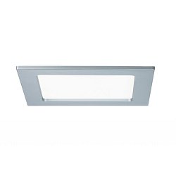 Obrázek pro produkt Zápustný LED panel hranatý 12W 4000K matný chrom IP44 - PAULMANN