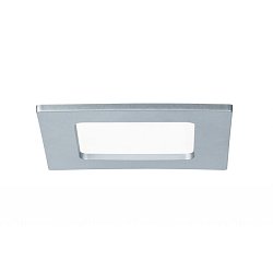 Obrázek pro produkt Zápustný LED panel hranatý 6W 4000K matný chrom IP44 - PAULMANN