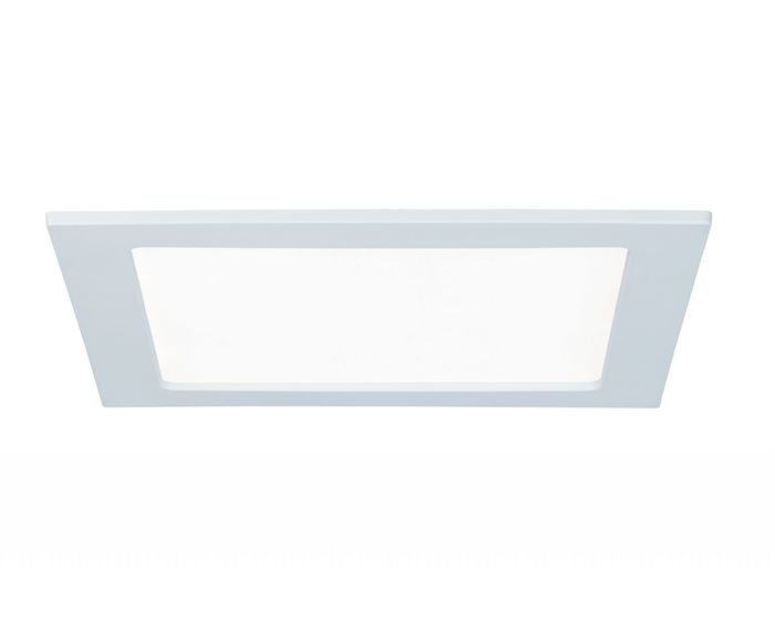 P 92066 Zápustný LED panel hranatý 18W 4000K bílý IP44 - PAULMANN