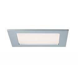 Obrázek pro produkt Zápustný LED panel hranatý 12W 2700K matný chrom IP44 - PAULMANN