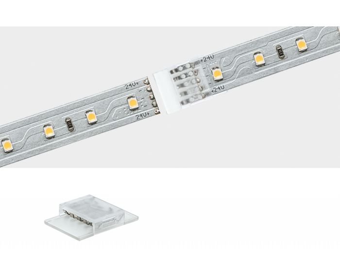 P 70618 MaxLED spojka Clip-to-Clip 2ks pro neizolované LED pásky - PAULMANN