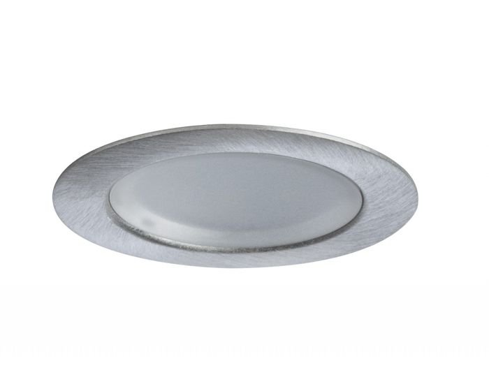 P 93586 Nábytkové zápustné svítidlo Micro Line Mini LED kulaté, kartáč.železo, sada 5 ks - PAULMANN