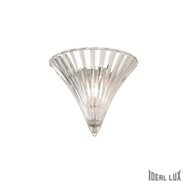 ILUX 013060 Nástěnné svítidlo Ideal Lux Santa AP1 trasparente small 013060 - IDEALLUX