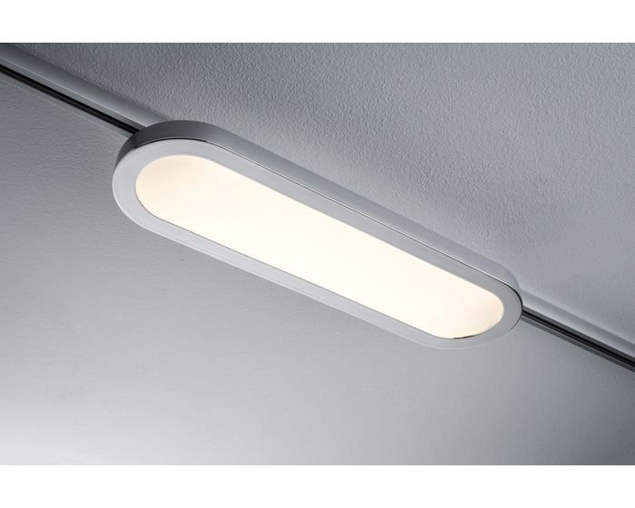 P 95319 URail LED panel Loop 7W 2700K 480lm matný chrom - PAULMANN (obrázek 6)