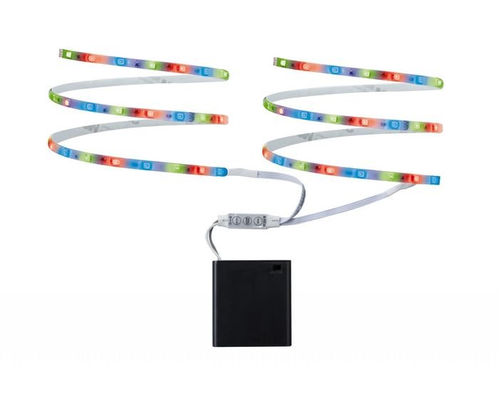 P 70700 LED Mobil pásek RGB 2x80cm 1,2W, provoz na baterie - PAULMANN