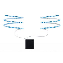 Obrázek pro produkt LED Mobil pásek modrý 2x80cm 1,2W provoz na baterie - PAULMANN