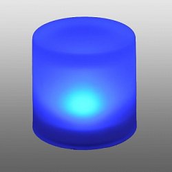 Obrázek pro produkt LED svítidlo Spot-8 válec modrá 0,65W 465-470nm 12V DC IP68 - AMVIS